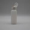 Kunststoffflasche aus HDPE mit Scharnierverschluss, eckig, 100 ml